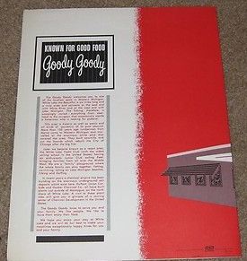 Goody Goody - Menu